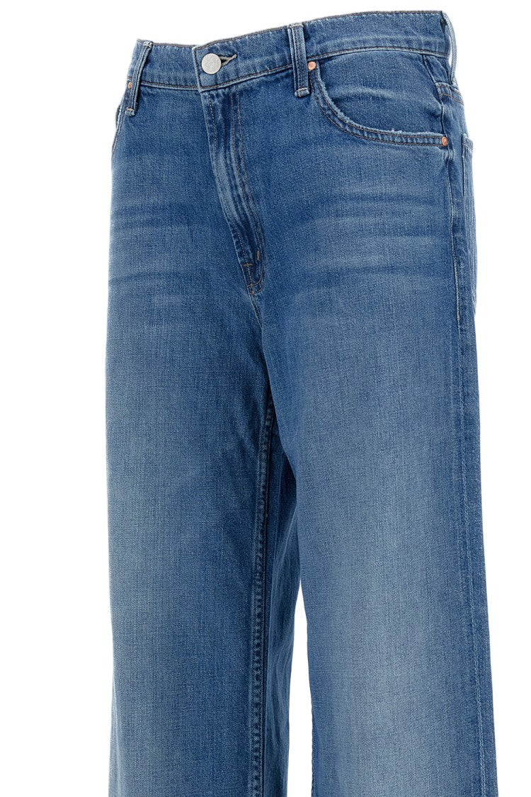 Mother The Rerun Zip Sneak' Jeans