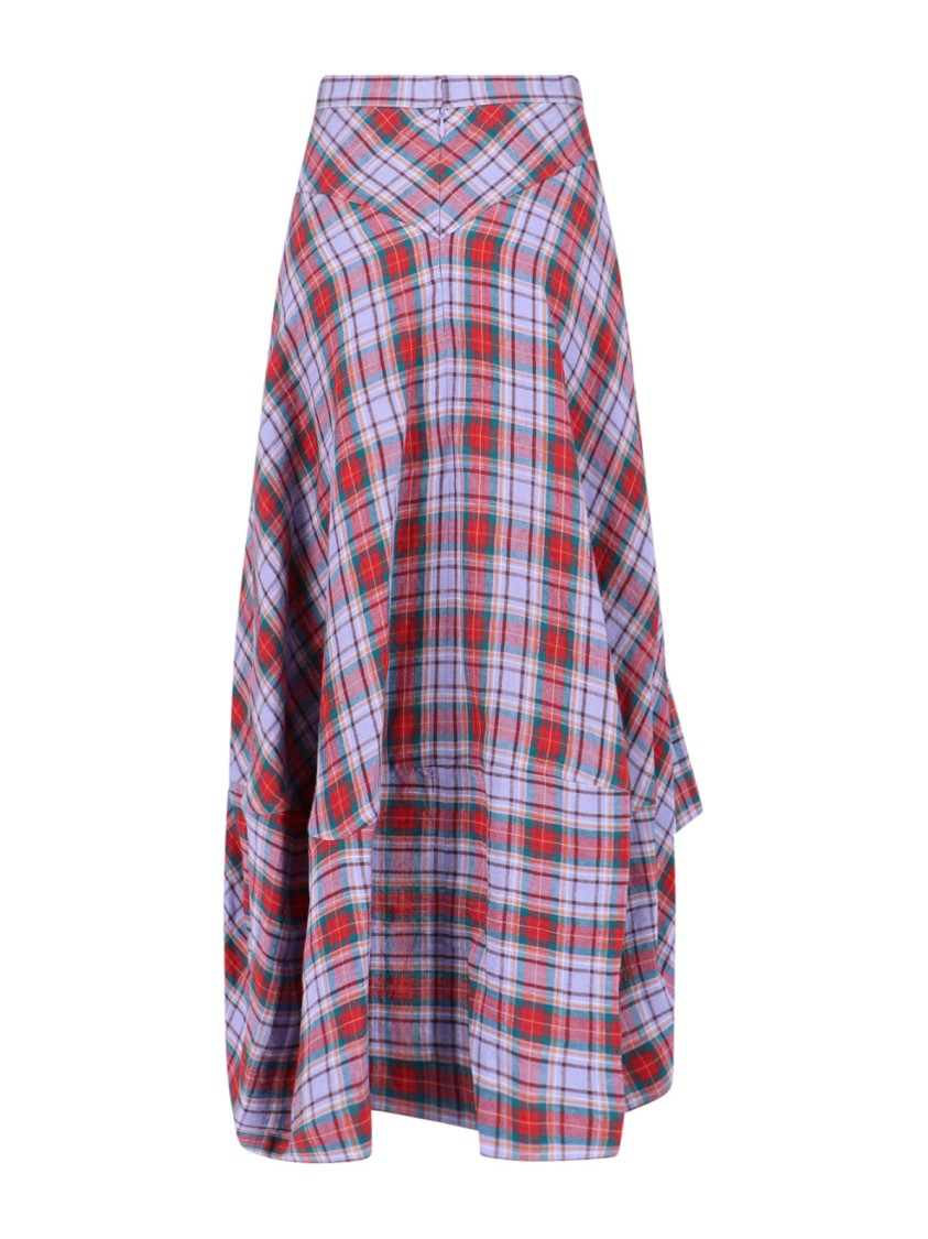 Vivienne Westwood "Aeroplane" Midi Skirt – Multicolor