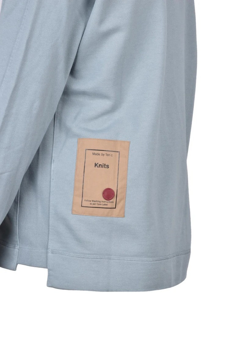 Ten C Crewneck Sweatshirt - Light Blue