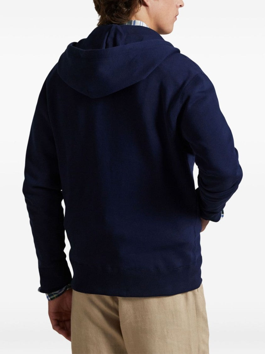 Polo Ralph Lauren Zip-Up Hoodie With Iconic Logo And Comfortable Fit