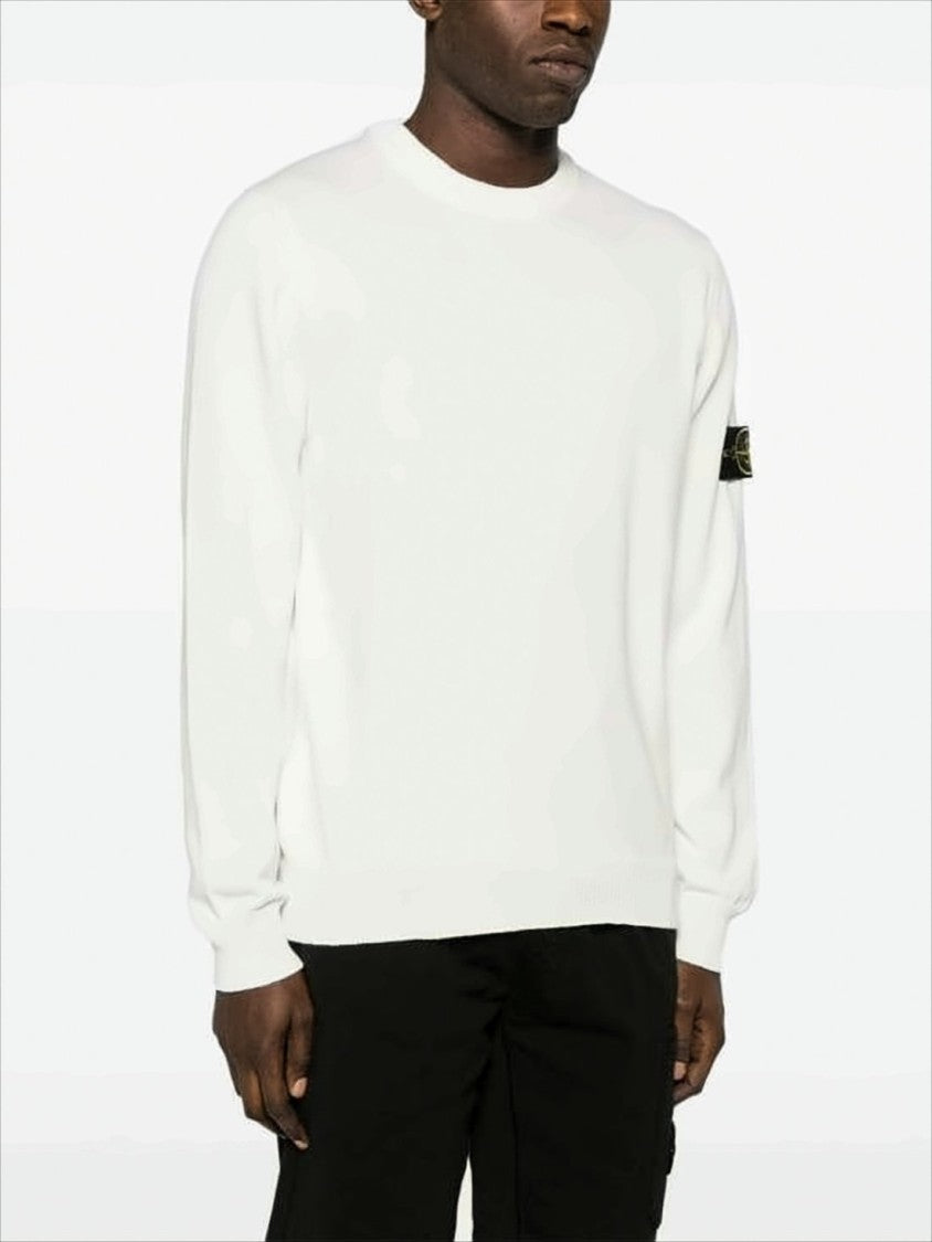 Stone Island Classic Crew Neck Knit Sweater