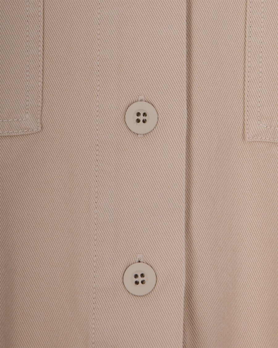 Max Mara Sand Drill Shirt