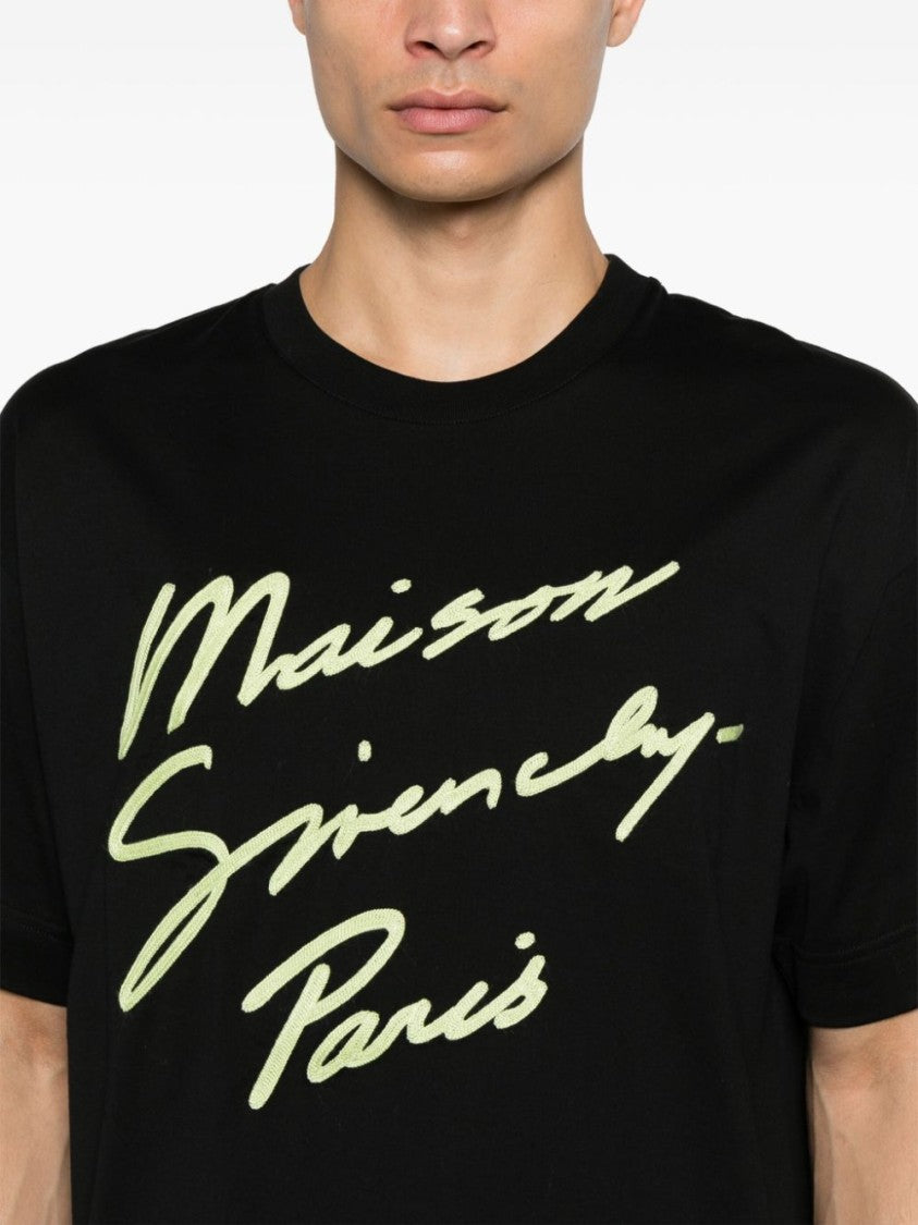 Givenchy Relaxed Fit Black Cotton T-Shirt