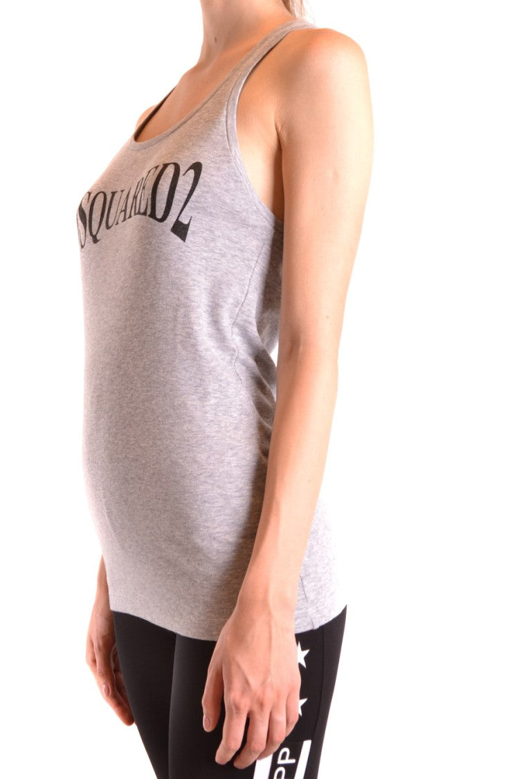 Dsquared2 Heather Grey Sleeveless Tank