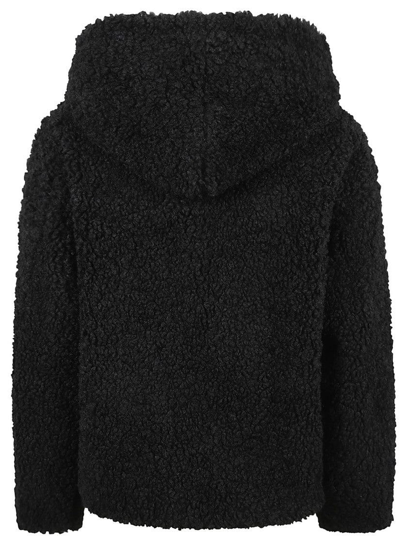 Tatras Full-Zip Black Coat