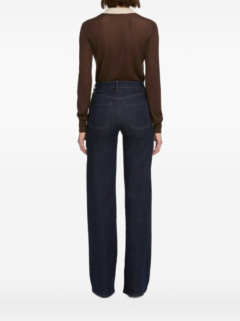 Frame Le Slim Palazzo Long Jeans
