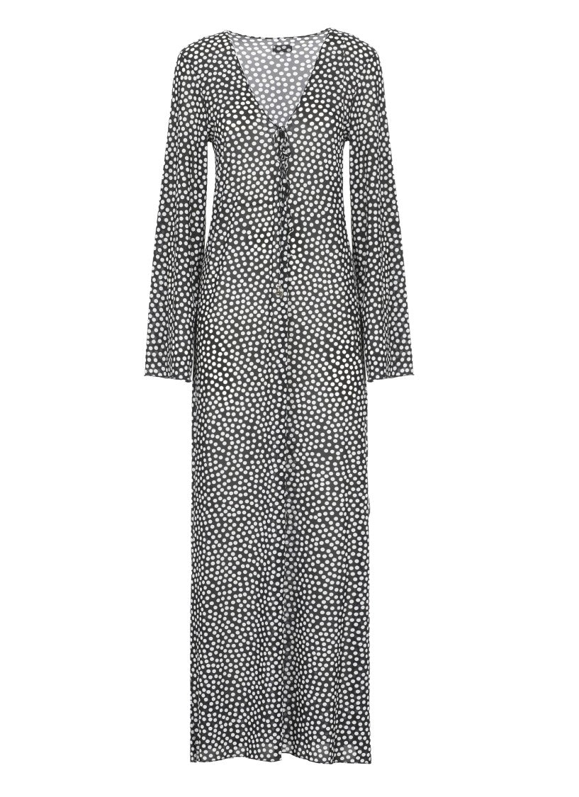 Fisico Maxi Dress With V-Neck