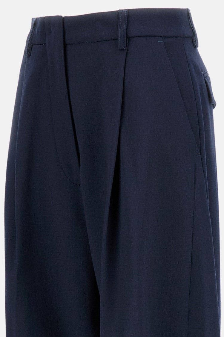 The Latest Wide Trousers With Side Pockets