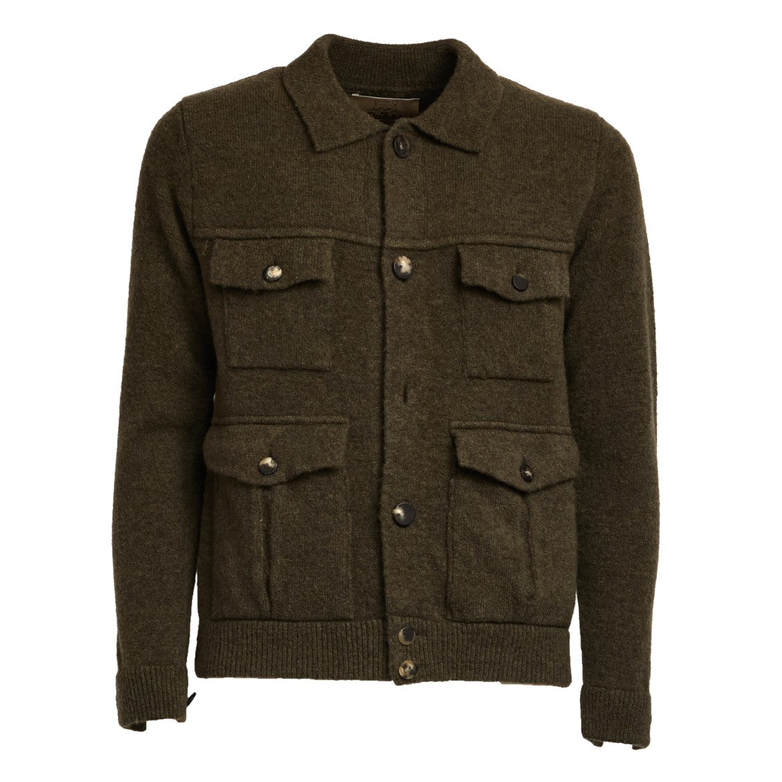 Rakki' Saharan-Inspired Jacket With Structured Design And Belted Waist