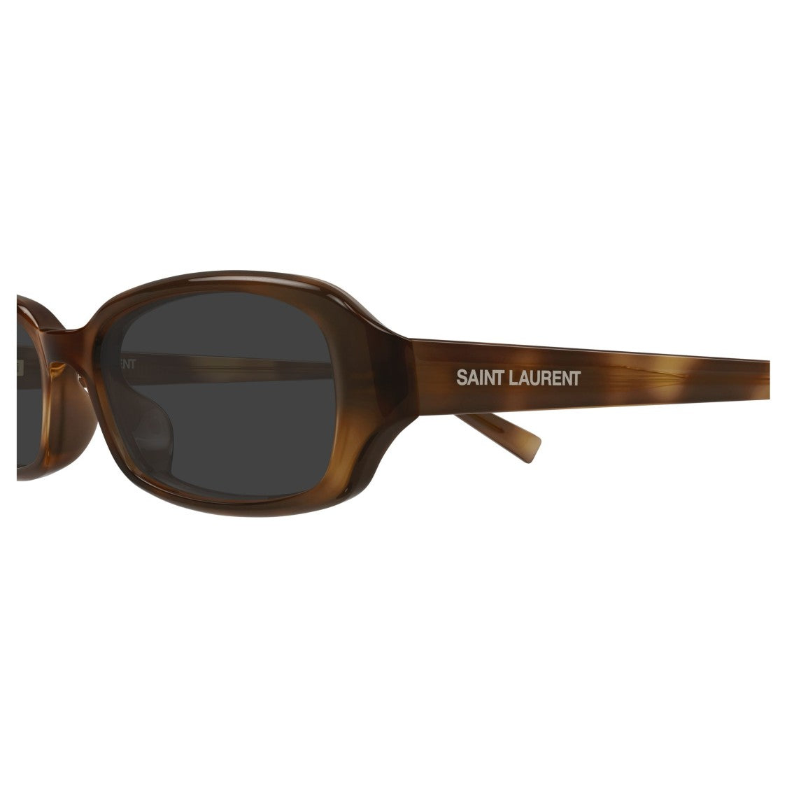 Saint Laurent Sl 872 Erin Tortoiseshell Rectangular Sunglasses