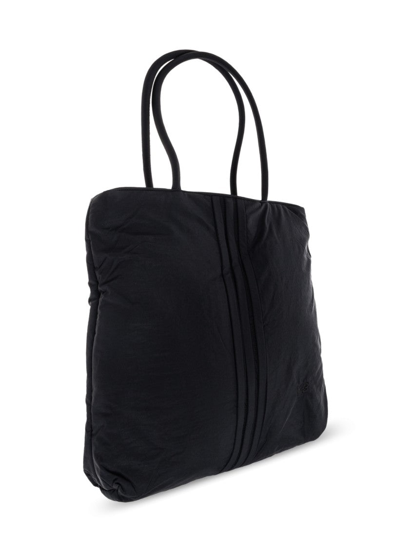 Y-3 Padded Stripes Logo Tote Bag