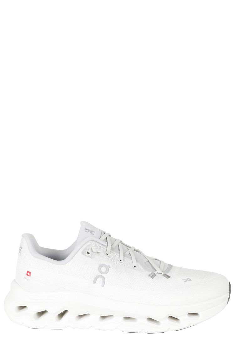 On Running White Cloudtilt Breathable Mesh Low-Top Sneakers