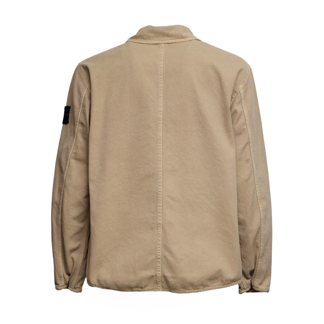 Stone Island Organic Panama Cotton Overshirt