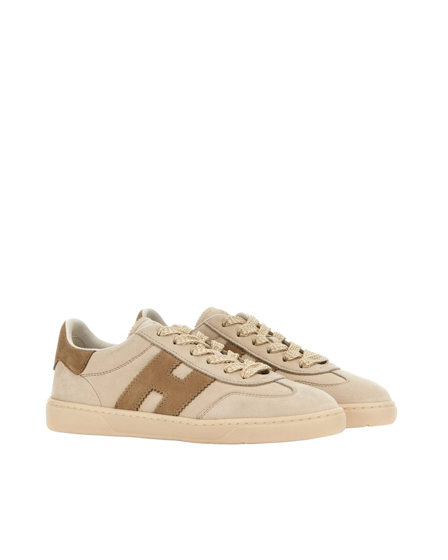Hogan Low-Top Sneakers With Distinctive 'H' Logo And Rubber Cup Sole