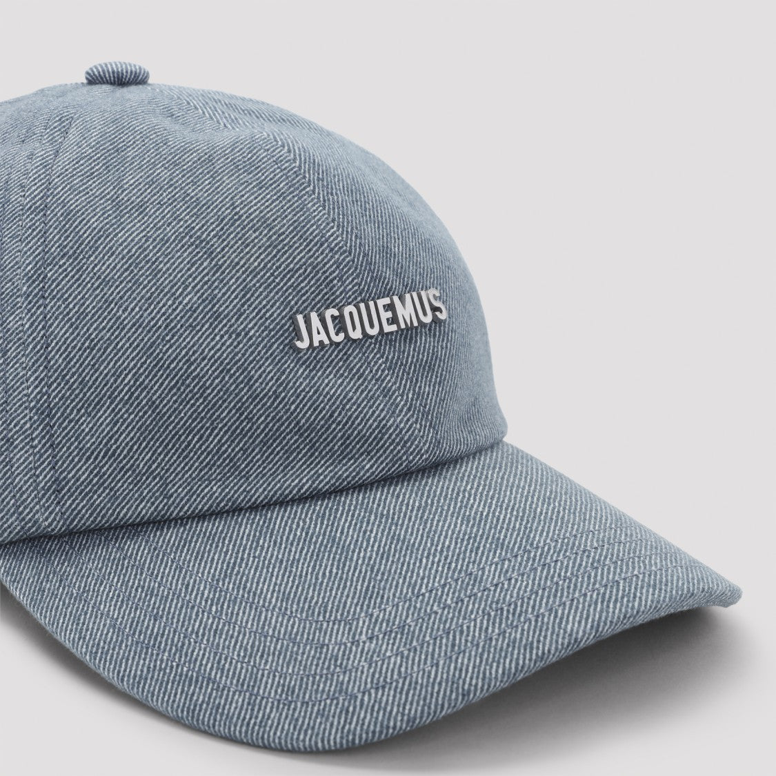 Jacquemus Classic Cotton Baseball Cap With Textured Pattern