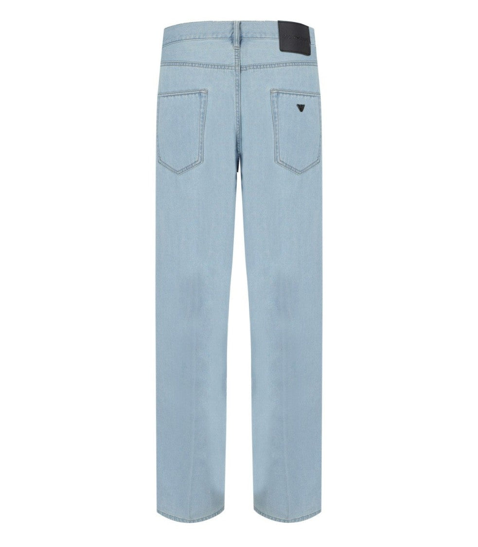 Emporio Armani J74 Light Blue Jeans