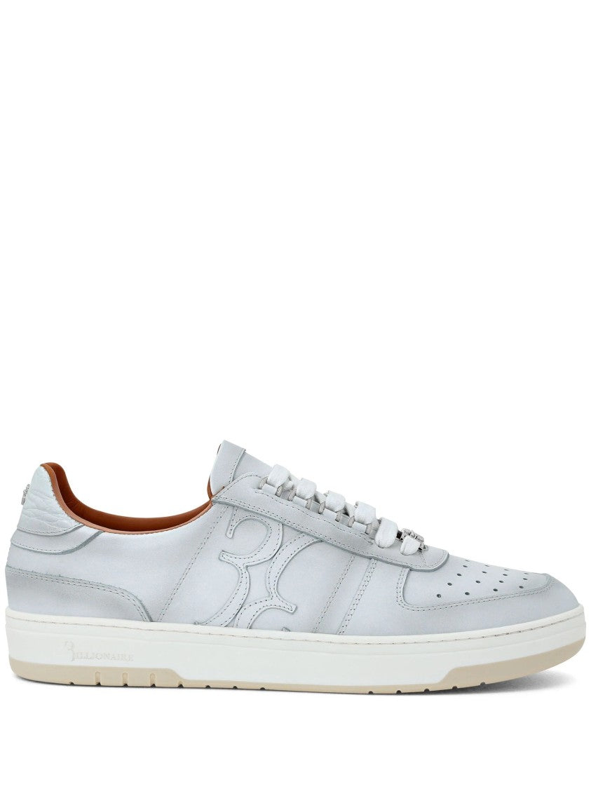 Billionaire Boys Club Logo-Patch Leather Sneakers