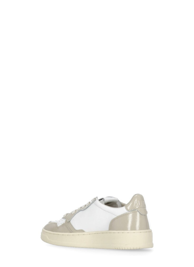Autry White Leather Sneakers