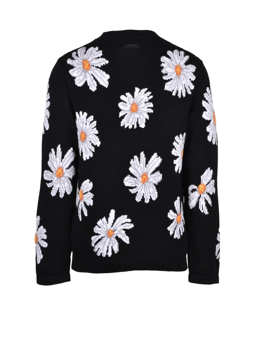 Moschino Couture Crew Neck Sweater - Black