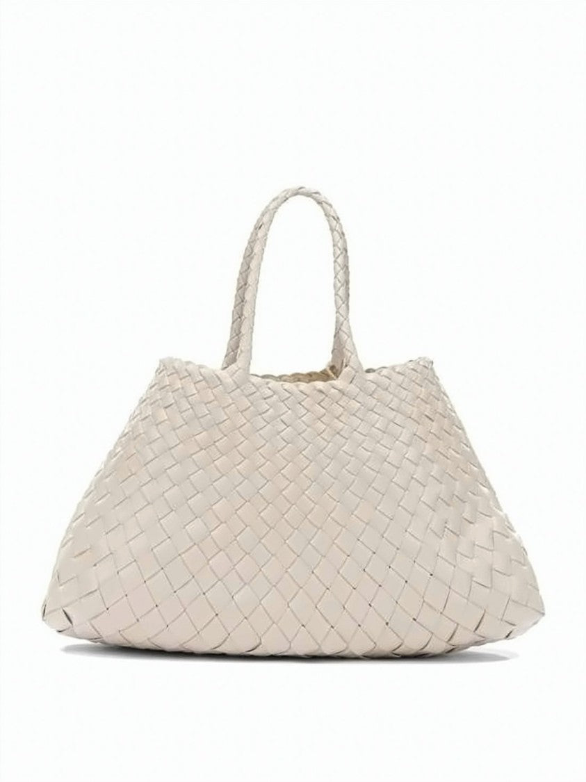 Dragon Diffusion Woven Buffalo Leather Tote Bag
