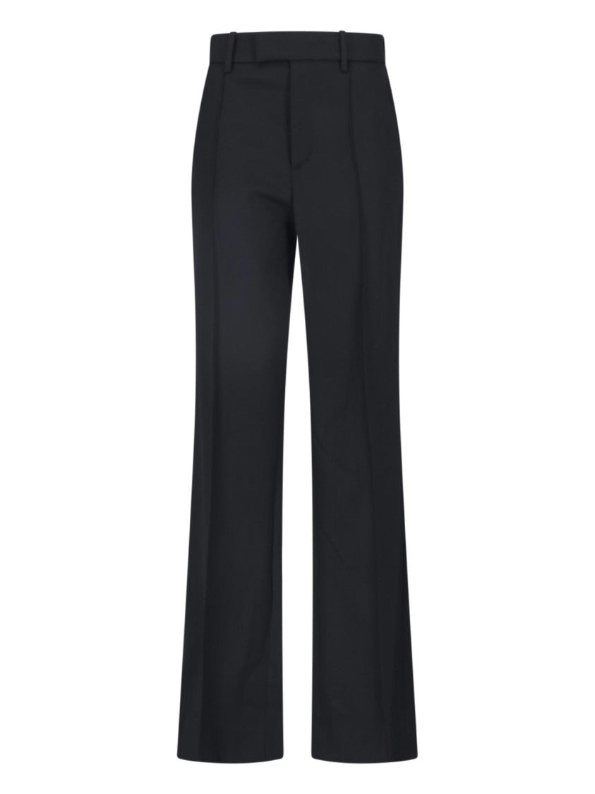Nili Lotan Straight-Leg Tailored Virgin Wool Formal Pants