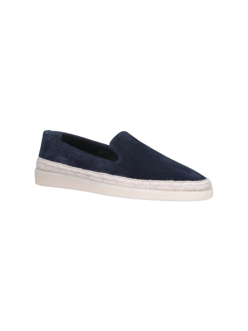 Prada Suede Espadrilles – Navy