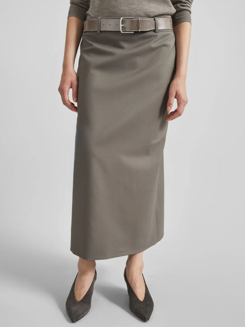 The Frankie Shop Alrose Midi Skirt