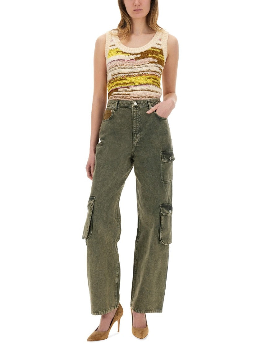Moschino Wide Fit Cargo Jeans