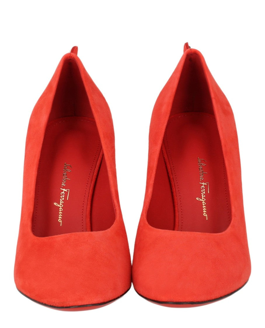 Ferragamo Judy Suede Pumps