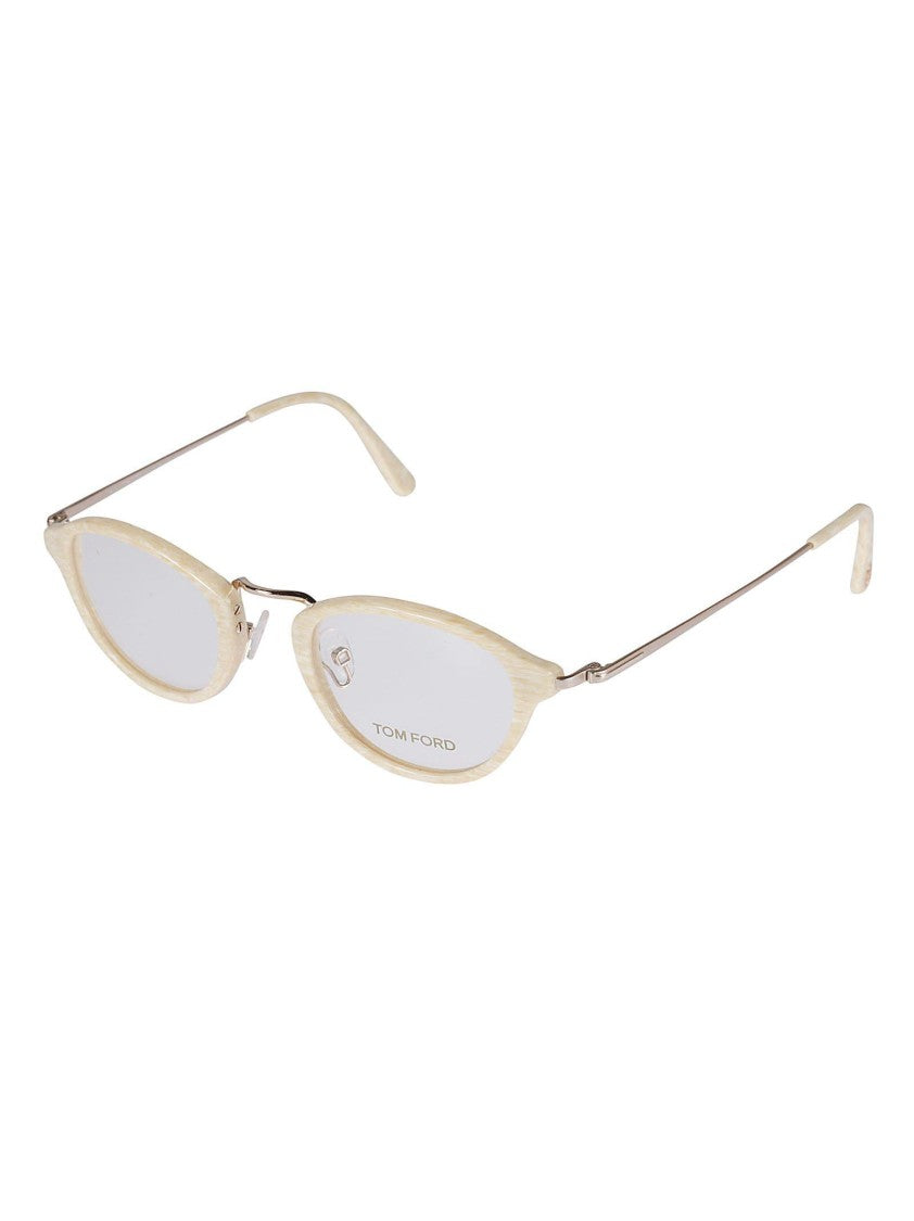 Tom Ford Ft5321 47060 Slim Metal Frame Oval Eyeglasses