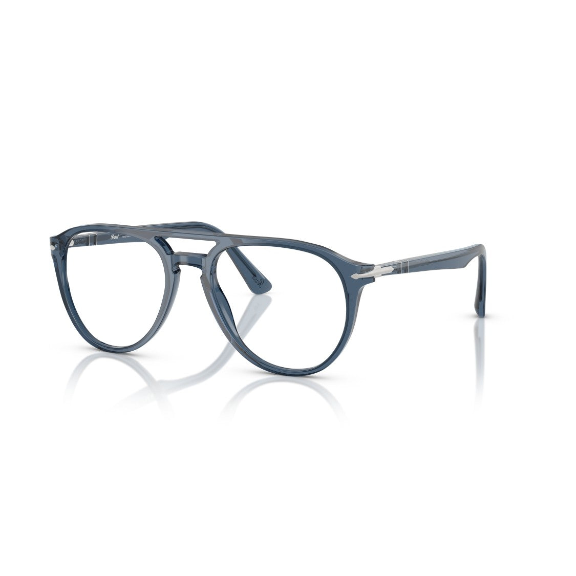 Persol 0Po3160v Translucent Acetate Aviator Sunglasses With Double Bridge