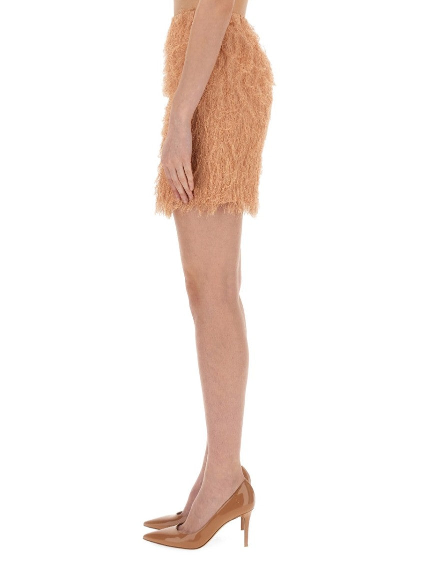 Alysi Frizzy Mini Skirt