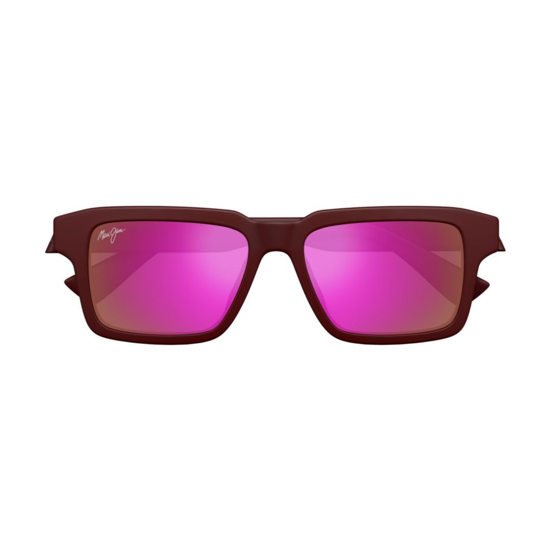 Maui Jim Kahiko Mirrored Rectangular Sunglasses
