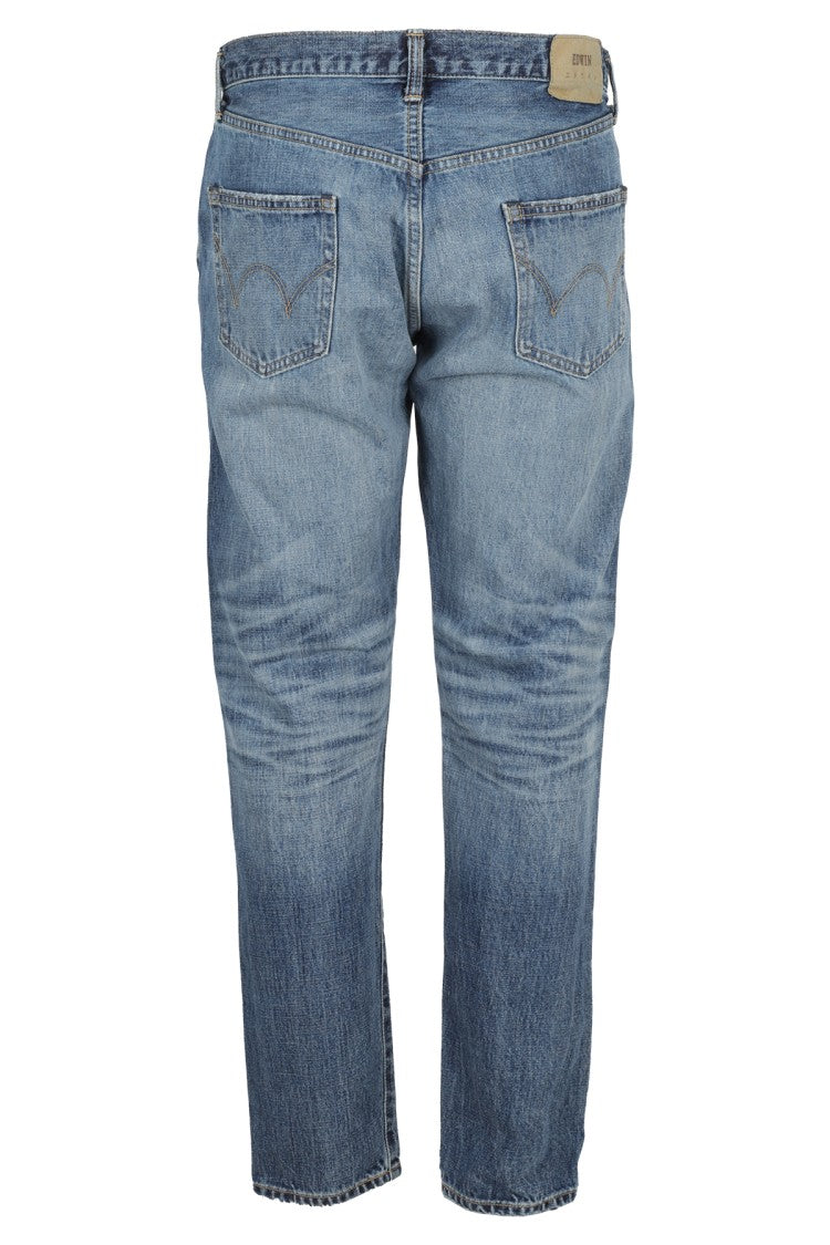 Edwin Blue Cotton Jeans