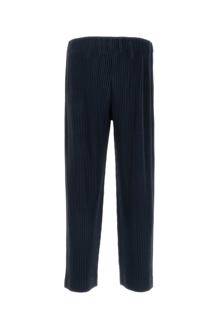 Homme Plissé Issey Miyake Midnight Blue Polyester Pant