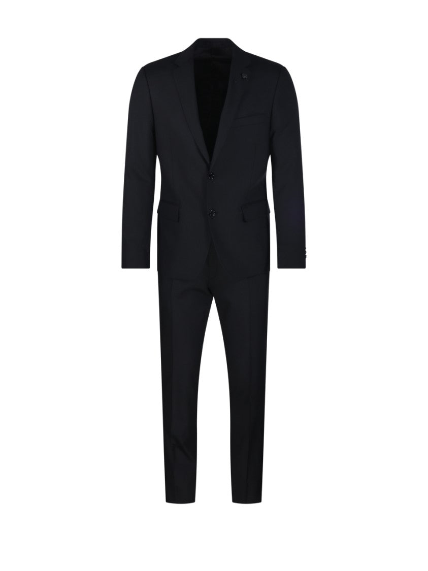 Lardini Tailored Black Suit