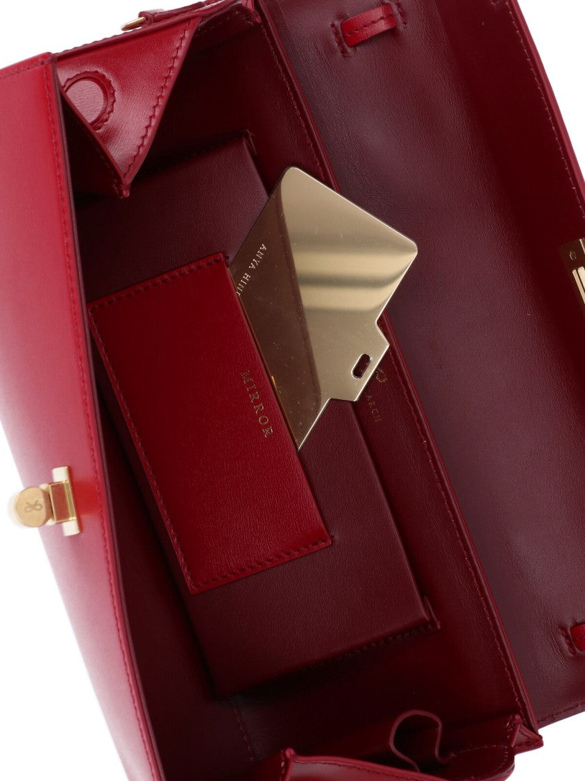 Anya Hindmarch "Mortimer" Clutch – Bordeaux