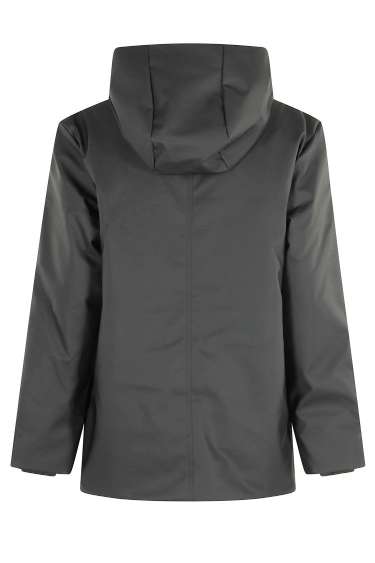 Rains Water-Repellent Parka With Drawstring Hood