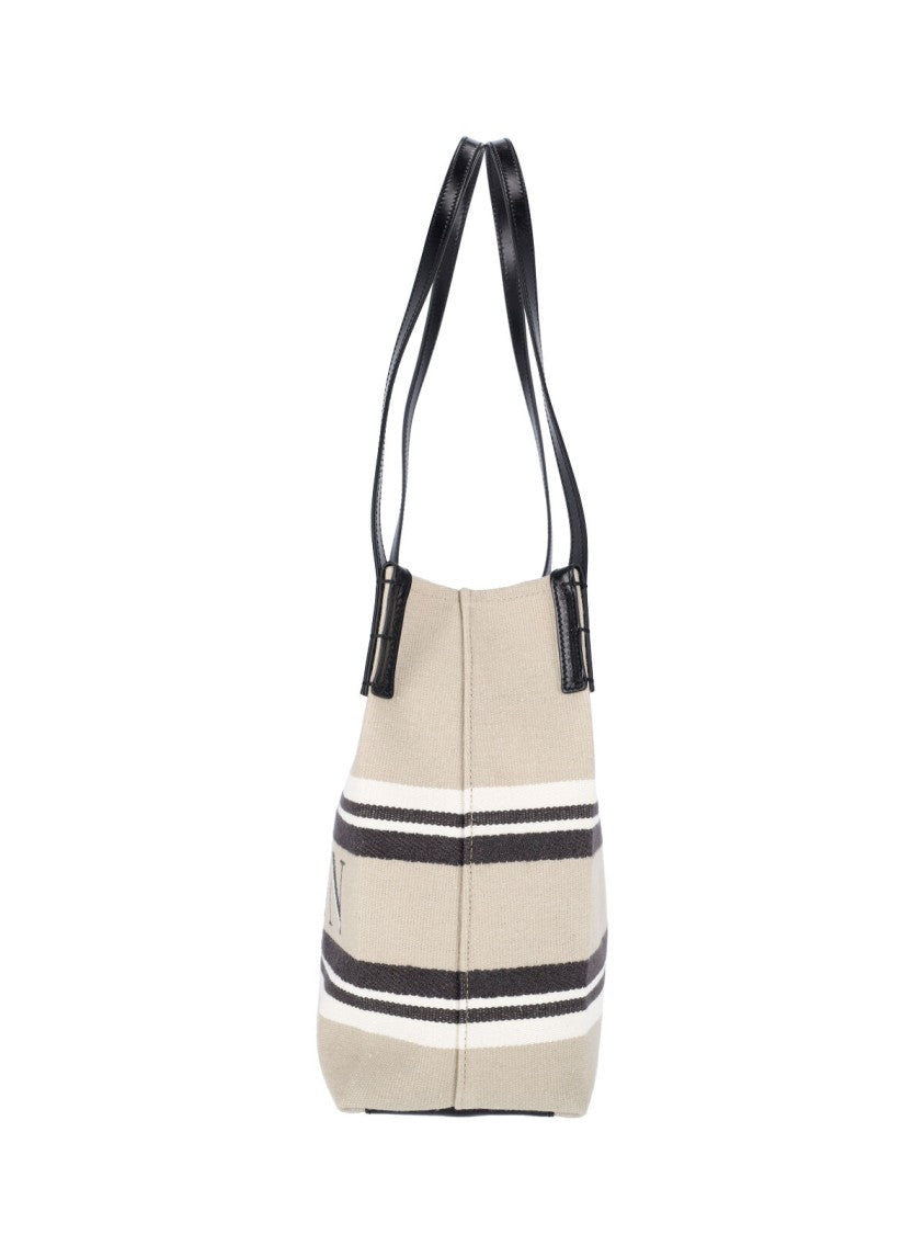 Balmain White Bag With Sleek Design