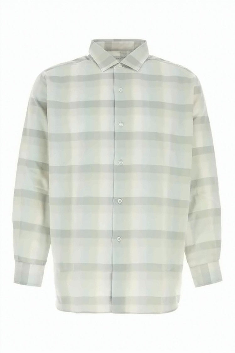Nanamica Relaxed Fit Long-Sleeve Shirt With Checkered Pattern