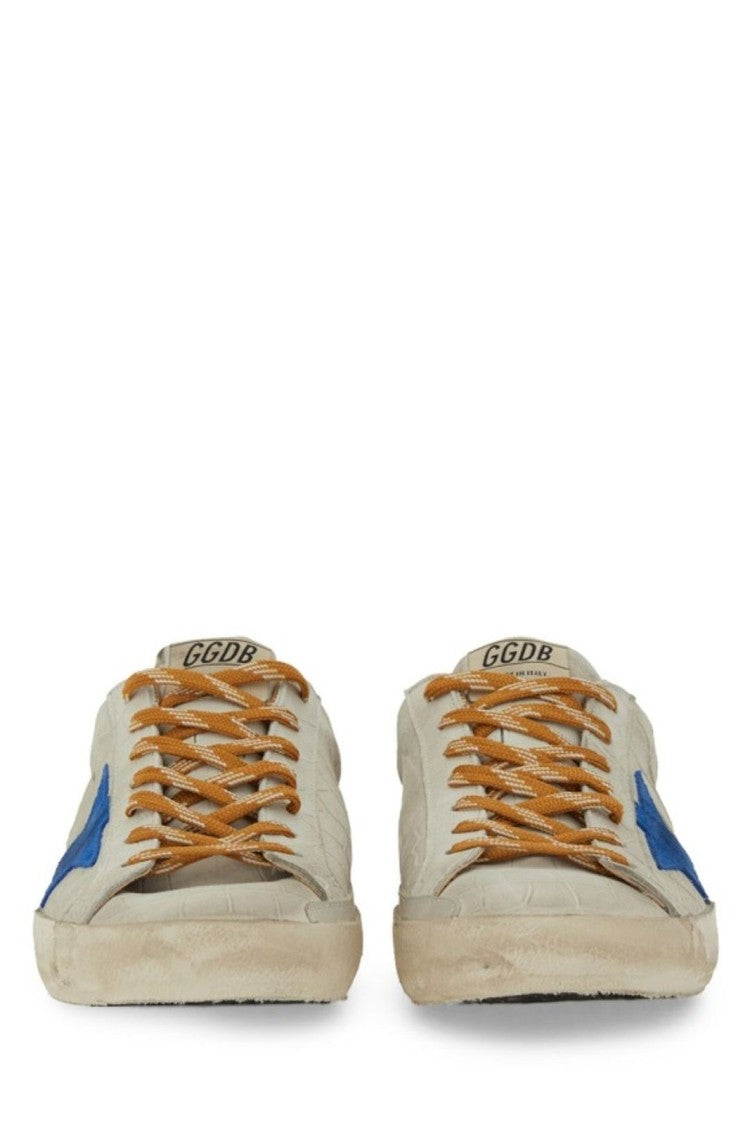 Golden Goose Super Star White Leather Sneakers