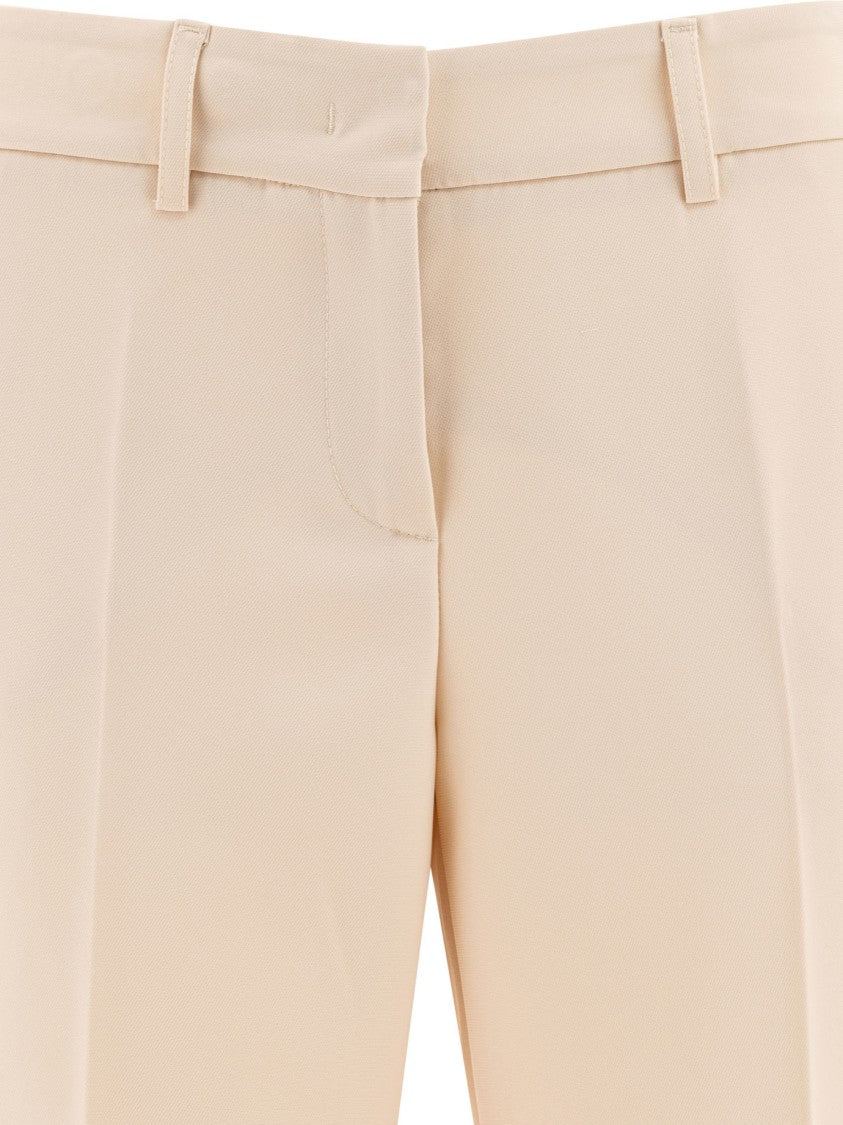 F.It Straight-Leg Trousers With Mid-Rise Waist