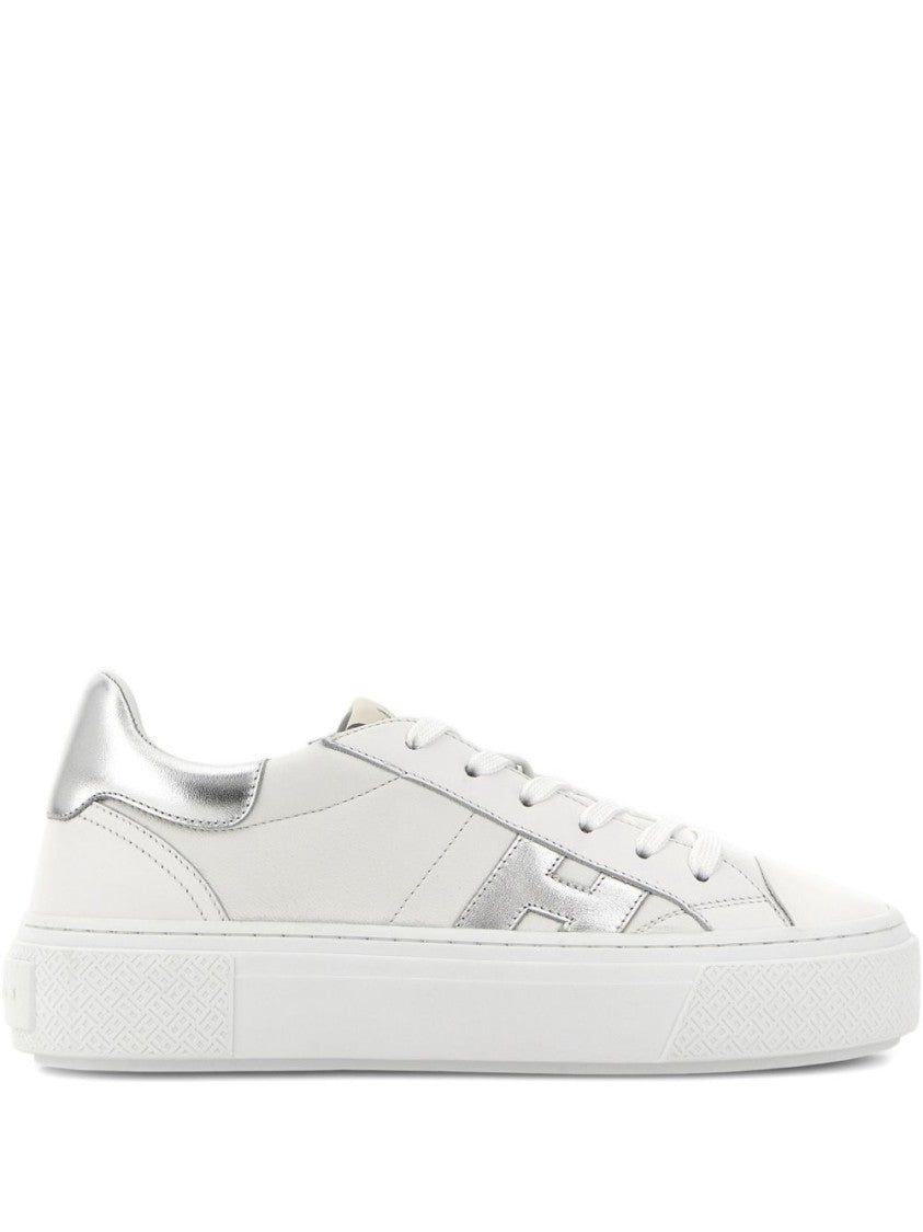 Hogan Low-Top Sneakers With Silver Accents