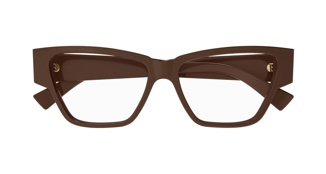 Bottega Veneta Eyeglasses Bv1288o 003 Burgundy Burgundy Transparent 55/15/145