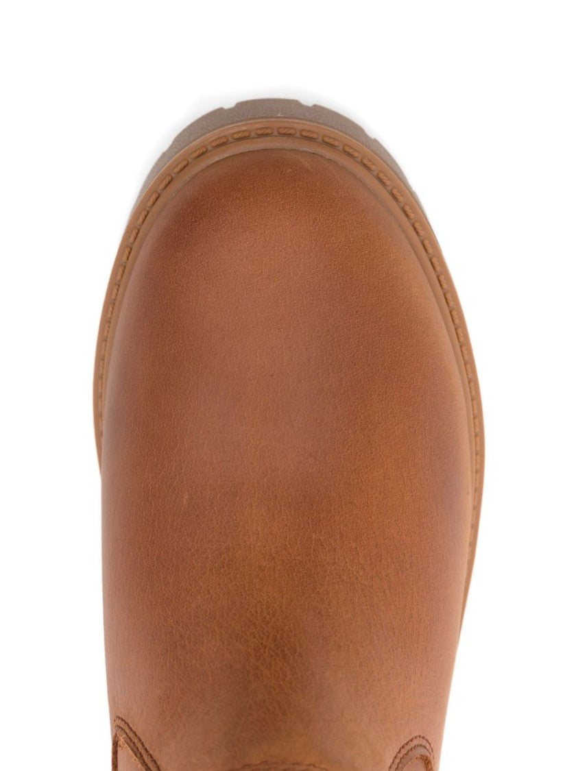 Timberland Brown Leather Ankle Boots