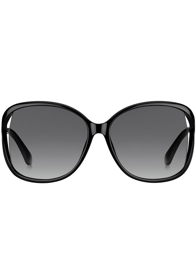 Kate Spade Black Gloriann/F/S Oversized Gradient Sunglasses