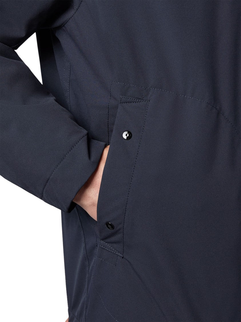 Stone Island Short Parka With Matte Finish