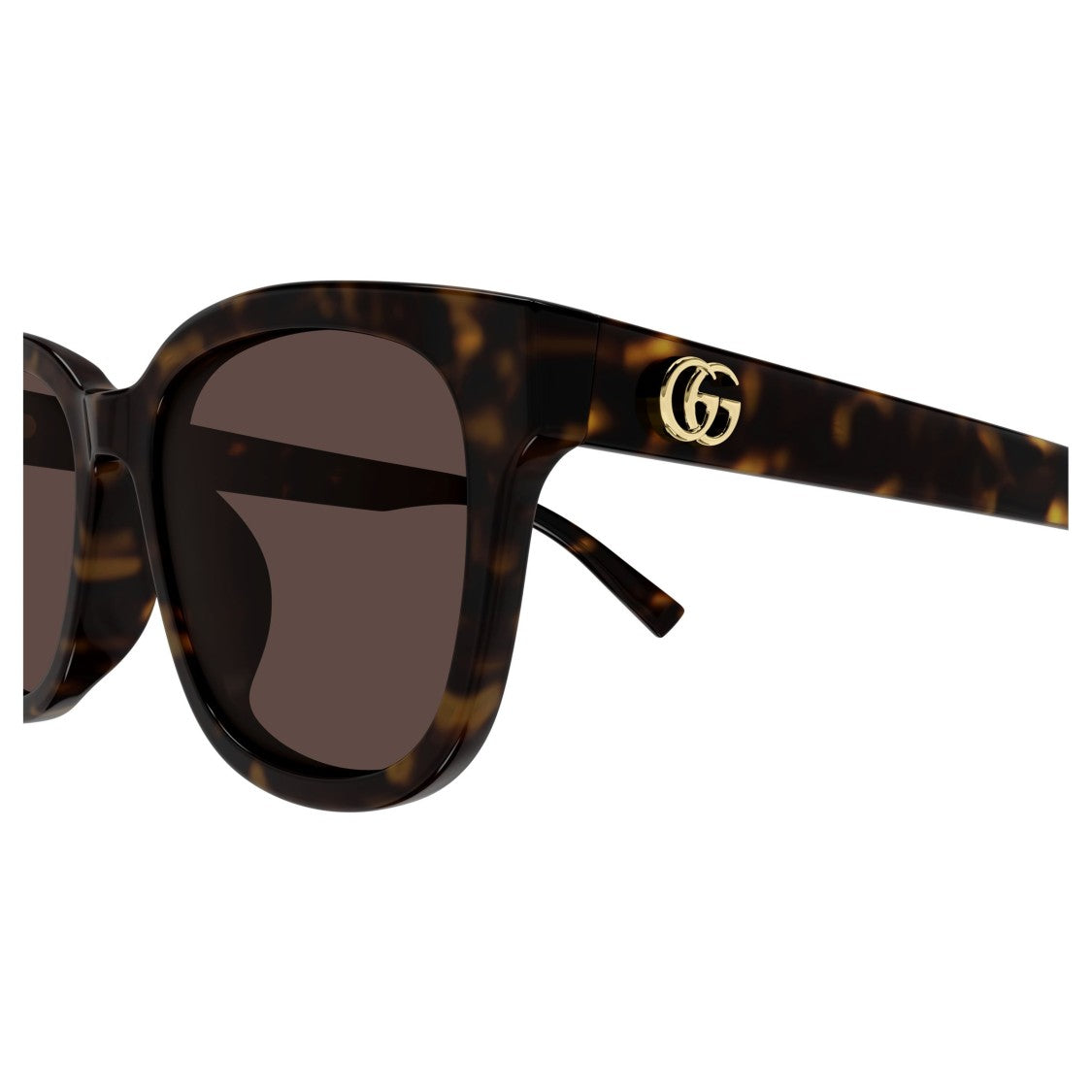 Gucci Gg2126sk Tortoiseshell Square Sunglasses