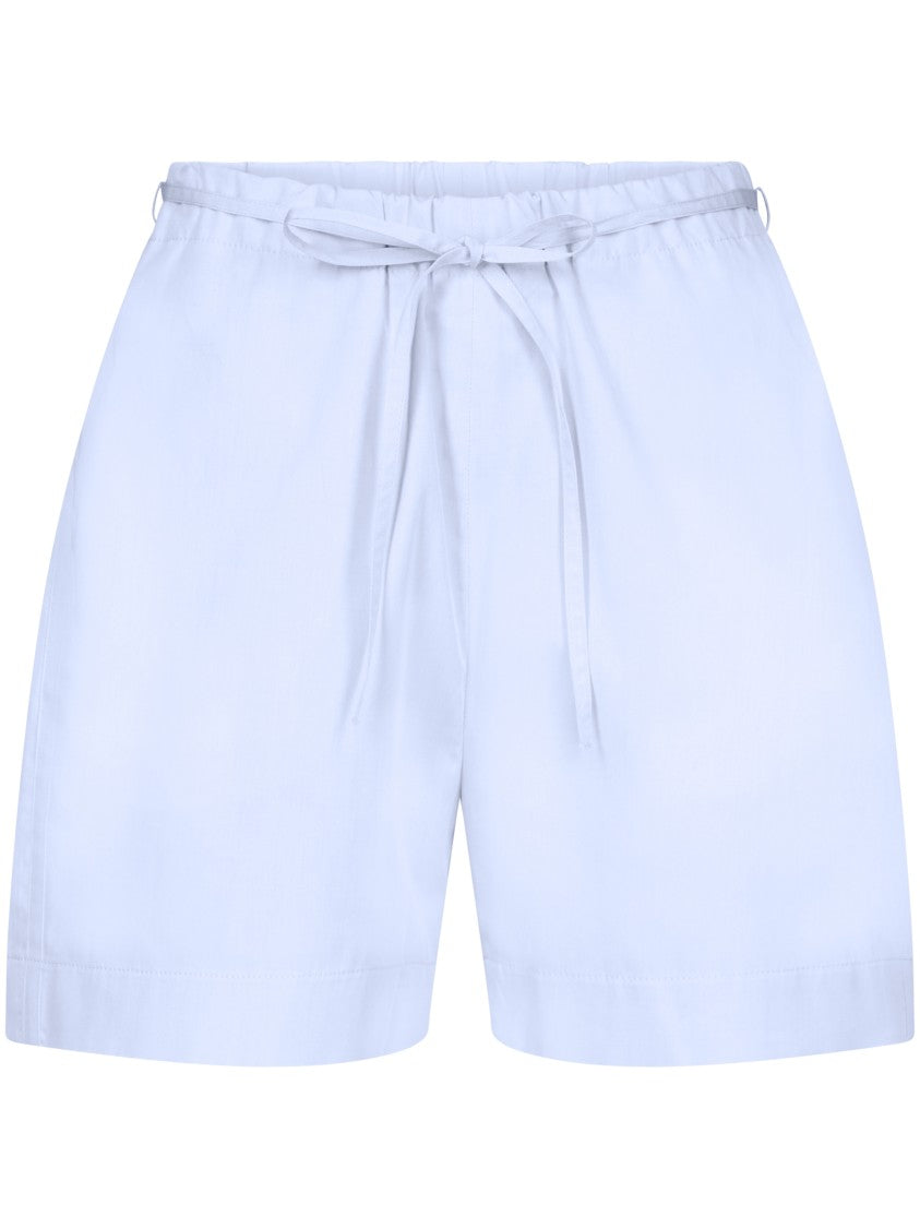Loulou De Saison Relaxed Fit Drawstring Shorts With Minimalist Design