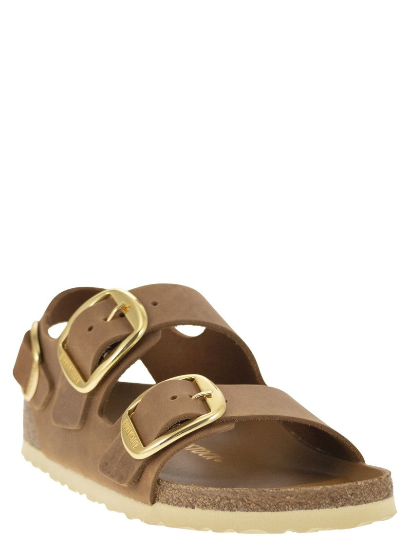 Birkenstock Milano Big Buckle - Oiled Leather Sandal